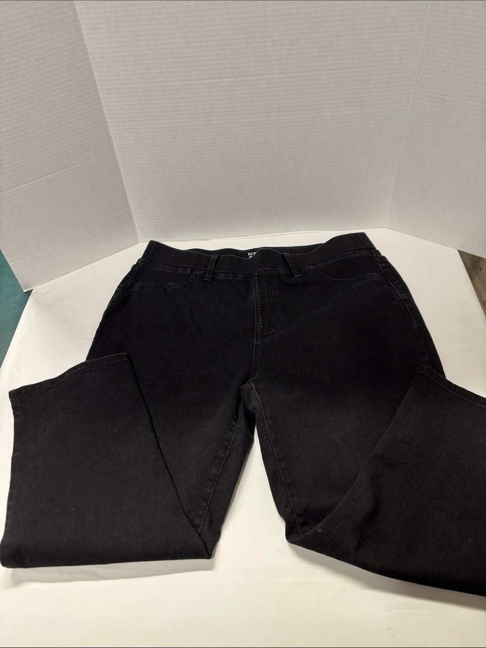 Terra & Sky Black Ankle Crop Jeans